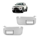 Par Quebra Sol Cinza com Espelho Mitsubishi L200 2005 a 2014 Newtec Nt4140mt Nt4141mt Par Quebra Sol Cinza com Espelho Mitsubishi L200 2005 a 2014 Newtec Nt4140mt Nt4141mt