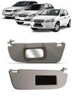Par Quebra Sol Corsa Classic Celta Prisma 2006 07 08 2009 10 11 2012 Cinza Tapa