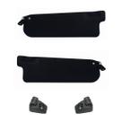 Par quebra sol + suporte vw gol gti/gts 1990 até 1994 preto/cinza11091110922g148