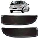 PAR Refletor Para-choque Traseiro Corsa Hatch 2003 à 2014 Lente Fumê