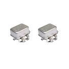 Par Relé Farol Duplo 40 Amp 12v Carcaça Aço Top Relay