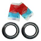 Par Retentor Honda XRE 300 Todas. Falcon 400 Ano 1999 à 2009. Tornado 250 Ano 2001 à 2006. CB600F ano 2004 à 2014. XTZ Lander 250 todas.