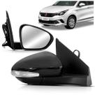 Par Retrovisor Argo Cronos 17 A 23 Eletrico Com Pisca Sensor