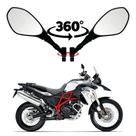 Par retrovisor bmw f800 c/giro 360 lente plana honda