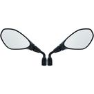 Par retrovisor bmw f800 lente convexa haste curta yamaha