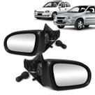 Par Retrovisor Externo Espelho Lateral Corsa 1994 A 2010 Controle Manual Retrovex