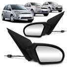Par Retrovisor Externo Espelho Lateral Fiesta 2002 A 2014 Controle Manual Retrovex
