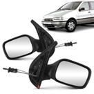 Par Retrovisor Externo Espelho Lateral Palio G1 1996 A 2000 2 Portas Controle Manual Retrovex