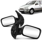 Par Retrovisor Externo Espelho Lateral Palio G1 1996 A 2000 2 Portas Fixo Retrovex