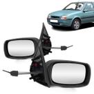 Par Retrovisor Externo Fiesta 1996 a 2001 Controle Manual