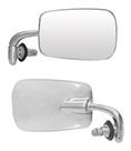 Par Retrovisor Externo Fusca Brasilia Variant Mexicano Cromo