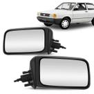 Par Retrovisor Externo Gol Parati Voyage G1 Quadrado 1988 a 1994 Controle Manual