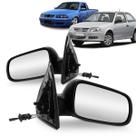 Par Retrovisor Externo Gol Saveiro G3 G4 1999 a 2014 2 Portas Controle Manual