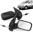 Par Retrovisor Externo Palio G1 1996 a 2000 4 Portas Controle Manual