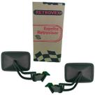 Par Retrovisor Externo Pampa 1984 85 86 87 88 89 90 91 Preto
