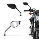 Par Retrovisor Fazer 150 250 2014 Somente Motos Rosca Honda Universal M10 Twister Xre 300 Cg Titan Fan Bros