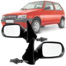 Par Retrovisor Fiat Uno Fire Mille Way 2001 2002 2003 2004 2005 2006 2007 2008 2009 2010 Com Controle 2 Portas