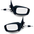 Par Retrovisor Ford Fiesta 1996 Até 2001 Com Controle 2/4pts