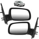 PAR Retrovisor Gol 4 Portas 1999 2000 2001 02 03 04 05 06 07 08 Sem Controle