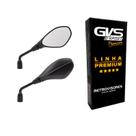 Par retrovisor gvs bmw rosca yamaha lente convexa fumê - Gvs Sport