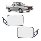 Par Retrovisor Pampa 1984 A 1991 Haste Flexível Ld Le