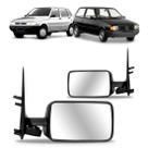 Par Retrovisor Uno 2 e 4 Portas 1985 86 87 88 89 90 1991 Fixo