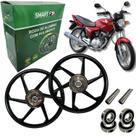 Par Roda 6 Palito Honda Cg Fan 125 Ks start Liga Leve 09-19