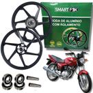 Par Roda 6 Palito Liga Leve Cg 150 Titan Freio Disco 2004-2013