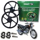Par Roda 6 Palitos Honda Cg125 Fan Titan Liga Leve 2000-2008 Par Roda 6 Palitos Honda Cg125 Fan Titan Liga Leve 2000-2008