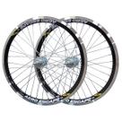 Par Roda Aero Vzan V-Brake Aro 20 Parede Dupla MTB Alumínio Cross BMX -
