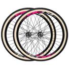 Par Roda Aro 29 KOG Aero Freios a Disco Com Pneus Bege