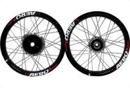 Par Roda Aro Alumínio Viper Aero Titan Fan 150 160 Start 4mm Disco