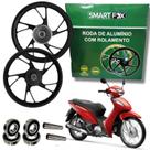 Par Roda Biz 125 110 100 Pé Galinha Liga Leve Freio Tambor Par Roda Biz 125 110 100 Pé Galinha Liga Leve Freio Tambor
