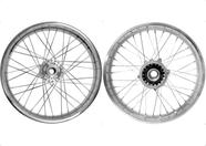 Par Roda Bros 160 Esdd Freio Á Disco Raio Cromado 4mm