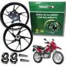 Par Roda Pé Galinha Nxr Bros 150 Esd Freio A Disco Liga Leve