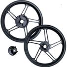 Par Rodas Liga Leve Disco Honda Cg 125 Titan 2000 Á 2008 5p Fabreck fabricação Nacional