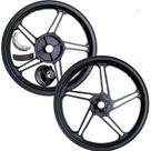 Par Rodas Liga Leve Disco Honda Cg 125 Titan 2000 Á 2008 5p Fabreck fabricação Nacional