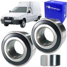 Par Rolamento De Roda Dianteiro Fiorino 1.6 1985 A 1996 Fiat