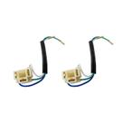 Par Soquete Com Fio Lampada Farol 3 Vias Fio 1,5mm H4 H5
