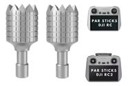 Par Stick Joystick P/ Controles Dji Rc Rc2 Mini 3 / Air 3 Nf