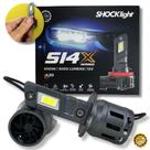 Par Super Led Farol Auto Baixo 6500k S14x Nano H3 Par Super Led Farol Auto Baixo 6500k S14x Nano H3