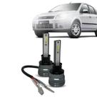 Par Super Led Mini Rayx Fiesta Sedan 07 À 11 Alto Baixo Milha