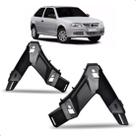 Par Suporte Guia de Parachoque Dianteiro Gol G4 2005 A 2014