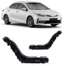 Par Suporte Guia Parachoque Dianteiro Corolla 2017 2018 2019