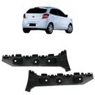 Par Suporte Guia Parachoque Ka Hatch 2015 2016 2017 2018 Traseiro