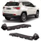 Par Suporte Guia Parachoque Traseiro Compass 2016 2017 2018 2019 2020 2021 2022 2023