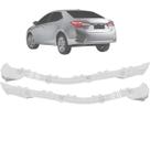 Par Suporte Guia Parachoque Traseiro Corolla 2015 2016 2017 2018 2019 Par Suporte Guia Parachoque Traseiro Corolla 2015 2016 2017 2018 2019