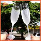 PAR Taças de Champ. Cristal 220ml Colibri TERNO E VESTIDO PAR Taças de Champ. Cristal 220ml Colibri TERNO E VESTIDO