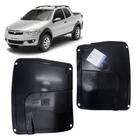 Par Tampa do Parabarro Dianteiro Fiat Strada 2014 2015 2016 2017 2018 2019 2020 Original