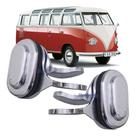 Par Trinco Janela Vidro Corrediço Kombi Corujinha 1953 a 1975 Par Trinco Janela Vidro Corrediço Kombi Corujinha 1953 a 1975